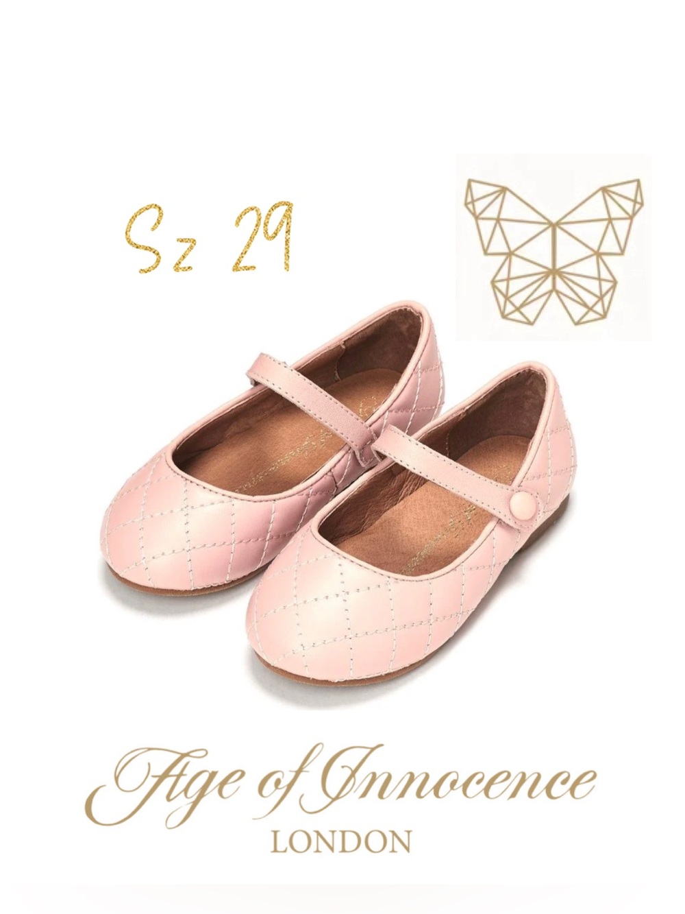 AOI  Age Of Innocence sz 29 shoes COCO PINK SHOES